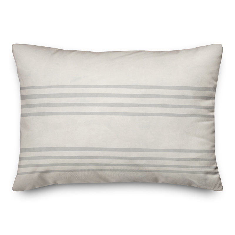Housse de coussin rectangulaire en polyester
