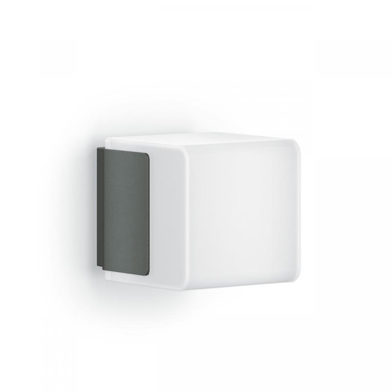 Smart LED Outdoor Wall Light L 835 C Anthracite Cube Design No Sensor dimmable via App