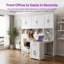Twin Size Murphy Bed Wall Bed With Closet Drawers And Desk-130417866