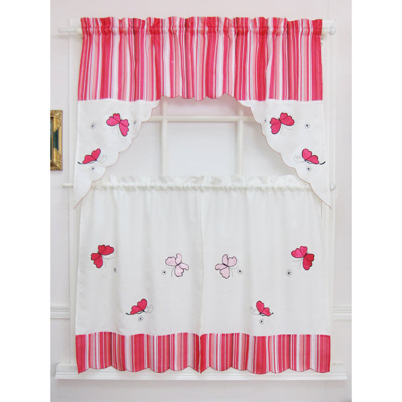 Ensemble de rideaux à volants Candy