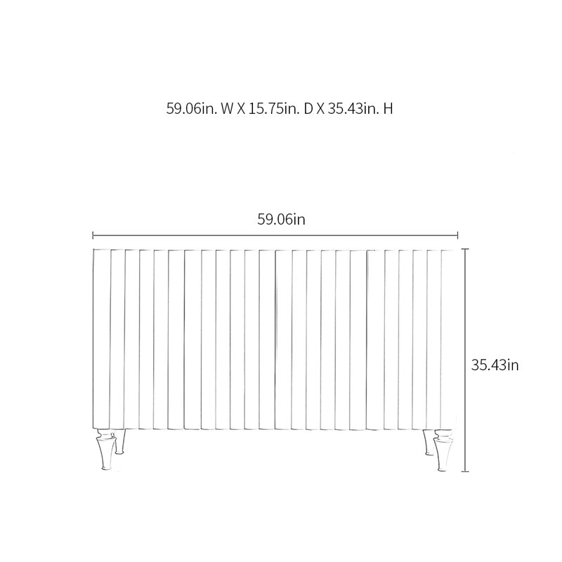 Modern Minimalist Sideboard Cabinet