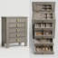Armoire pour bijoux avec miroir Knag-708108281