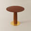 Table de conférence moderne en bois massif avec base en bois massif