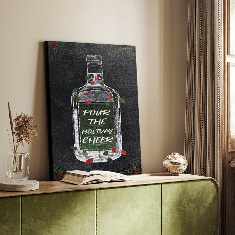Vin des Fêtes des Fêtes - galerie Cavas sur mesure, H 12 po x l 8 po