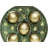 Handmade 15-Inch Brass Astrological Globe – Celestial-Themed Wall Hanging Decor with Verdigris Finish, Ornate Motifs & Multiple Engraved Globes