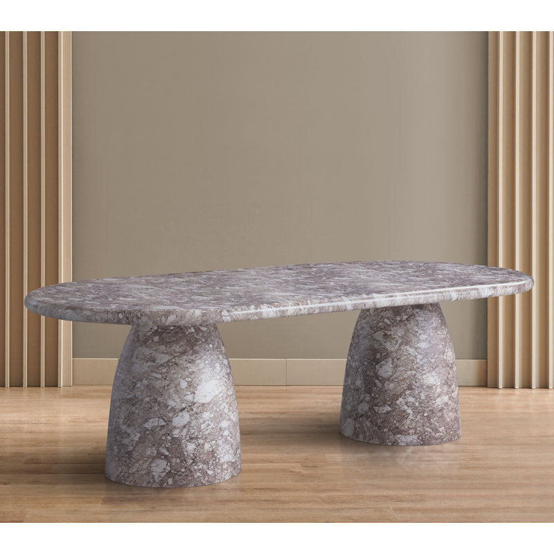 Table de salle à manger Cosenza, Brun, H 30 po x l 96 po x P 44,5 po