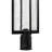 Large Low Voltage Outdoor Post/Pier Mount Lantern with Clear Seedy Glass – Dark Sky Compliant, LED Included (Post Sold Separately)-52601837