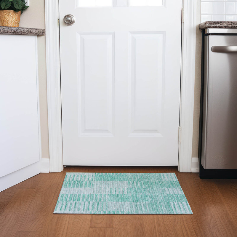 Tapis intérieur / extérieur Granier avec envers antidérapant, Rectangle 1 pi 8 po x 2 pi 6 po