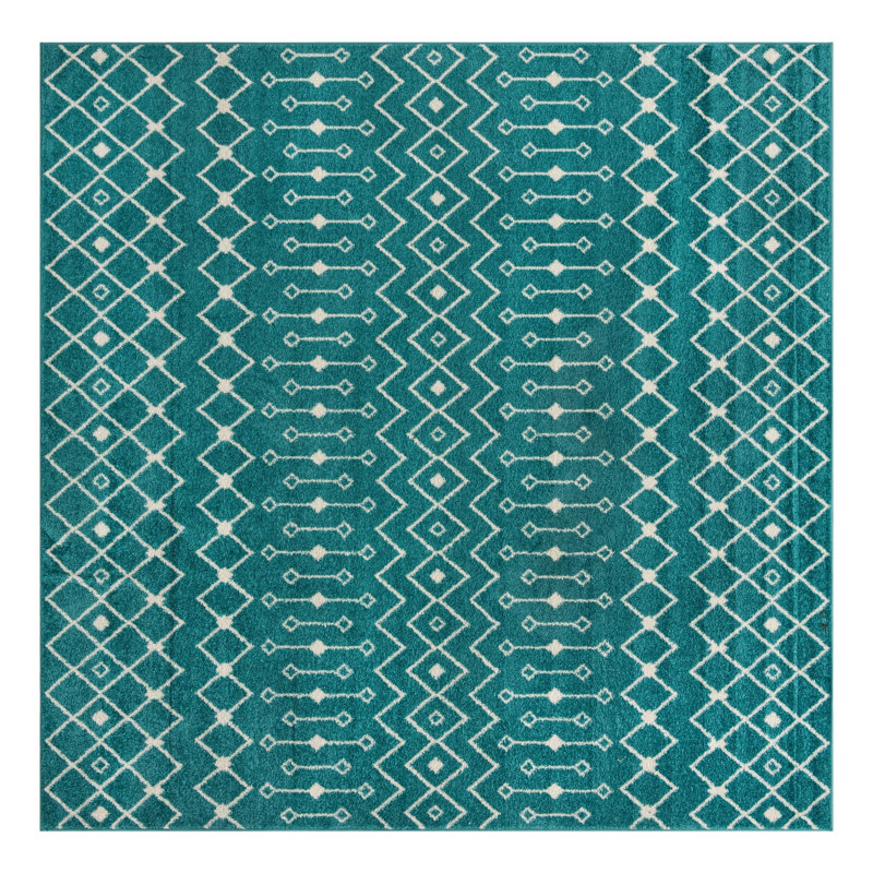 Somerville Geometric Indoor Rug, Square 10'