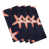 Bleu marine/corail est en rupture de stock