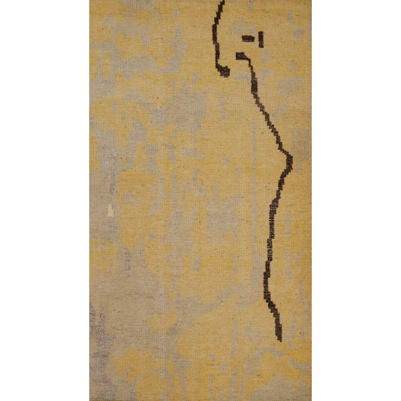Tapis décoratif moderne abstrait 3 x 5