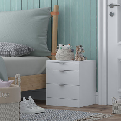 Marlyne 40cm W Manufactured Wood Bedside Table
