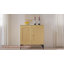 Buffet 31 po avec portes et tablettes - chêne naturel, 1 pièce-1545868699