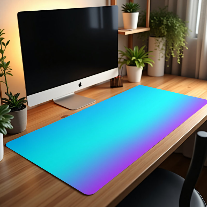 Polyester Desk Pad, 23.6x13.8
