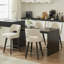 Tabourets de bar pivotants de 26,4 po de hauteur (ensemble de 4)-1487483732-1487483739