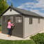 LIFETIME 11 Ft. X 18.5 Ft. Outdoor Storage Shed