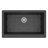Karran Quartz 34'' X 21-1/4'' Single Bowl Farmhouse/Apron Front Kitchen Sink Kit-49947624