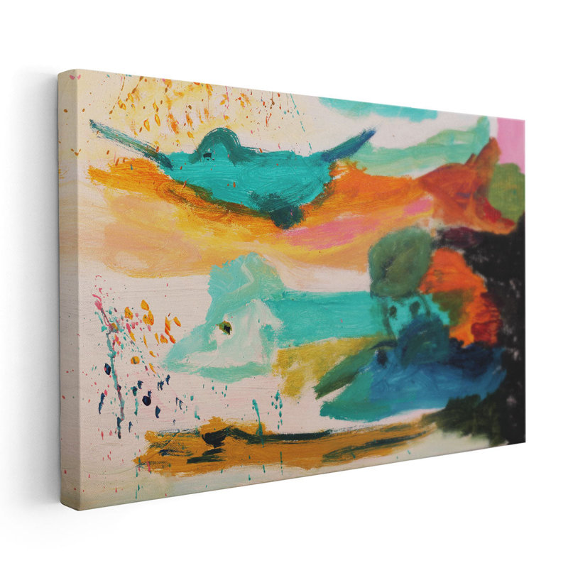 «Floating», reproduction d'art sur toile, H 24 po x l 36 po