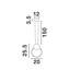 Denooyer 1 - Light Black LED Pendant