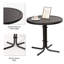 Table d'appoint de patio en acier noir-213714166