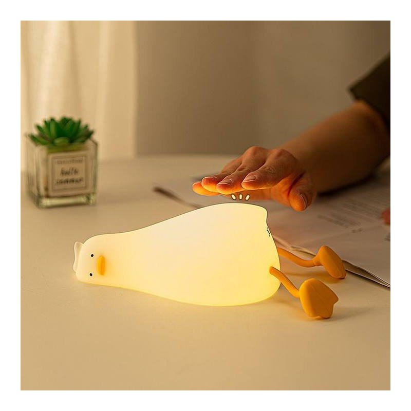 Lying Flat Duck Night Light