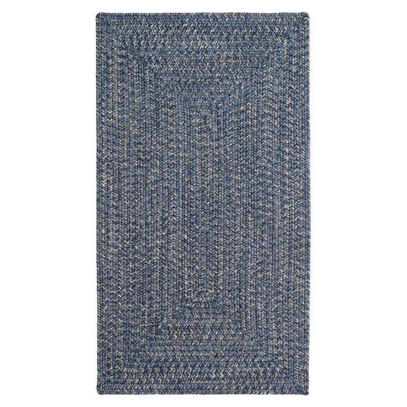 Windall Indoor / Outdoor Rug, Concentric Rectangle 5' x 8'
