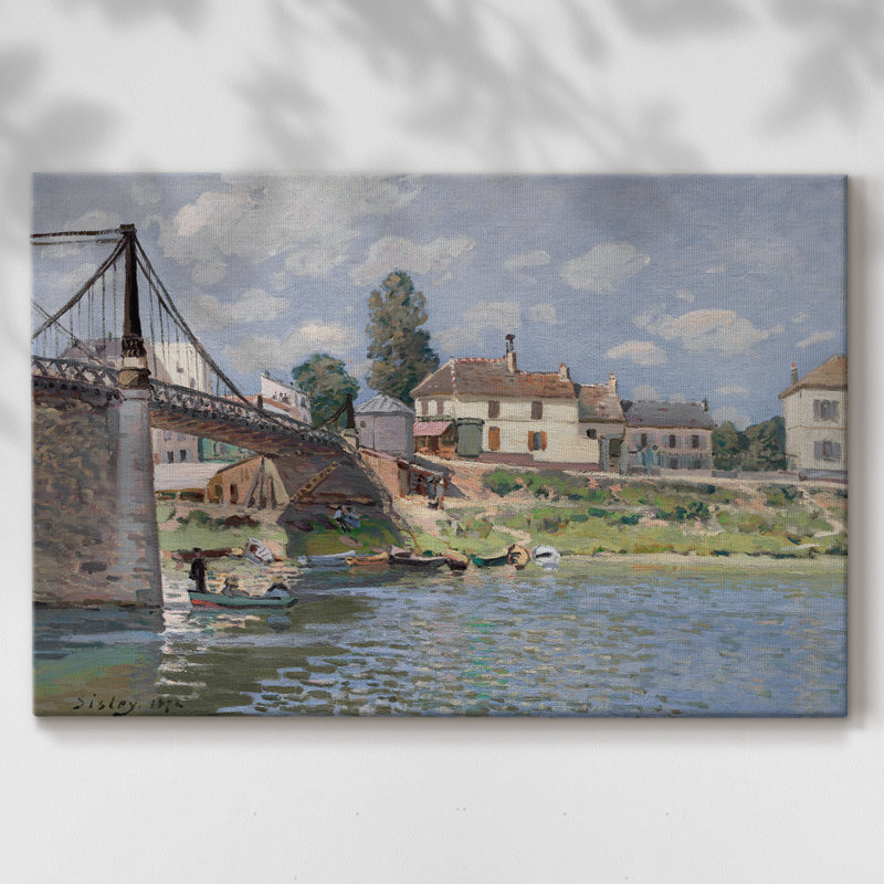 Le pont à la galerie de Cavas, 8 x 12