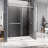 - W x 76'' H Double Added Door Frameless Shower Door with Enduro Easy-Clean Shield-85011296