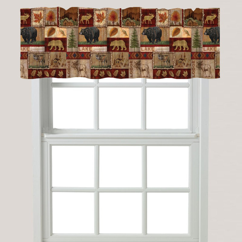 Ardin Patchwork Tailored Window Valance
