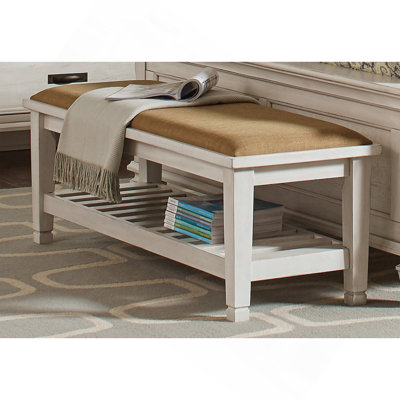 Banc blanc antique