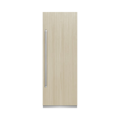 ZLINE 30 in. 16.7 cu. ft. Panel Ready Column Refrigerator with Graphite Grey Interior
