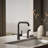 Purist Two-Hole Kitchen Sink Faucet with 8" Spout and Matching Finish Sidespray-6918942
