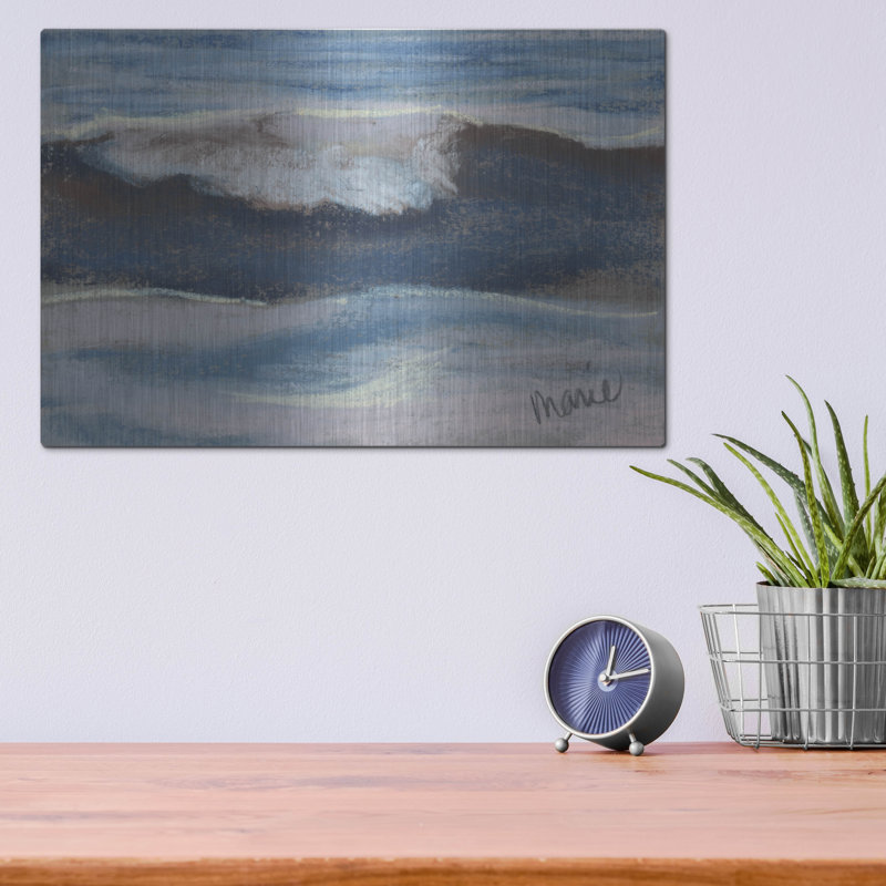 «Wave Portrait No. 12» par Marie Marfia Fine Art, H 12 po x l 16 po