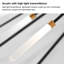 Modern led ceiling light with remote, flush mount ceiling lamp acrylic lampshade-335216731