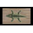 Harjo Crocodile Shaped Green Accent Rug-575349366