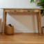 Akins Solid Wood Writing Desk