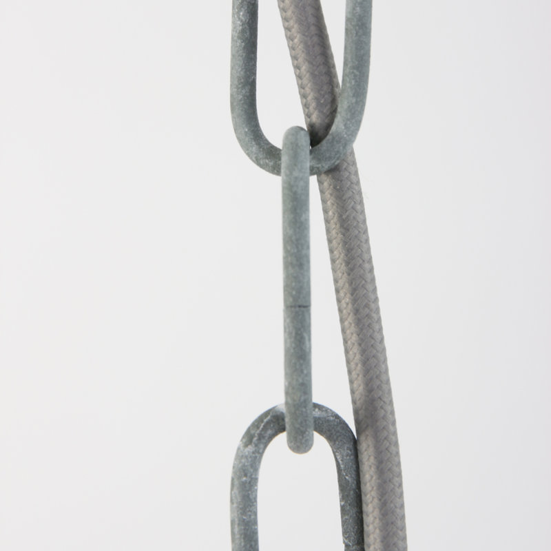 Ceja 1 - Light Grey Cone Pendant