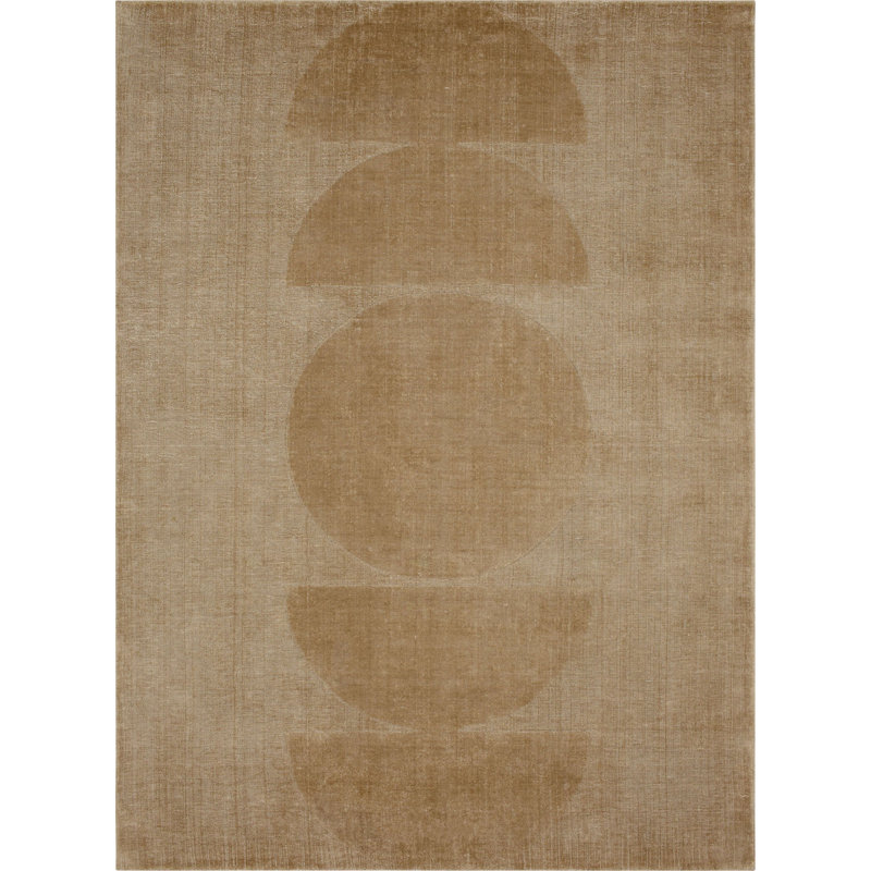 Karastan Rugs Luna Barley Area Rug, Rectangle 5' x 8', Tan