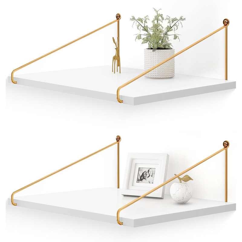 Floating Shelf, White