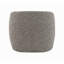 Fauteuil d'appoint en tweed brun et gris Livia