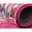 Tapis à motif oriental rouge Dauphine-40276004