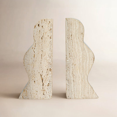 Ettinger Sandstone Non-Skid Bookends
