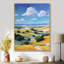 Vert et jaune, vallée de Glencoe en Écosse - campagne, impression sur toile, ferme verte-984928096-984928098-984928099