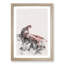 Leopard upon the Rock - Framed Print