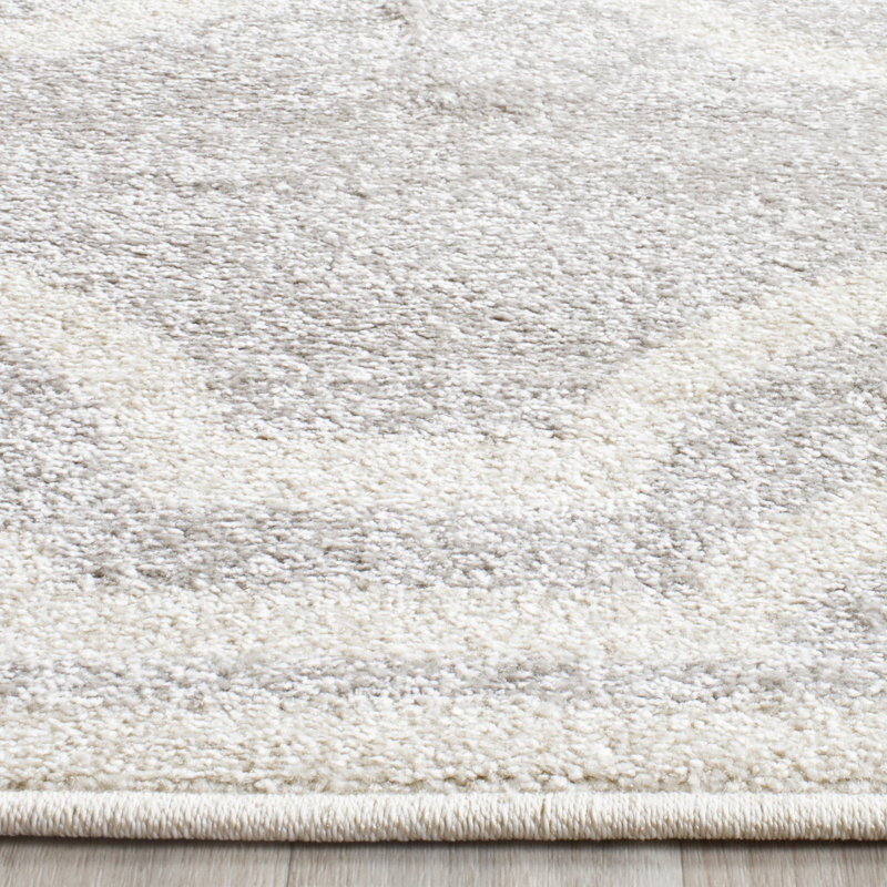 McMillian Geometric Hand Woven Indoor / Outdoor Area Rug, Rectangle 122 x 183 cm