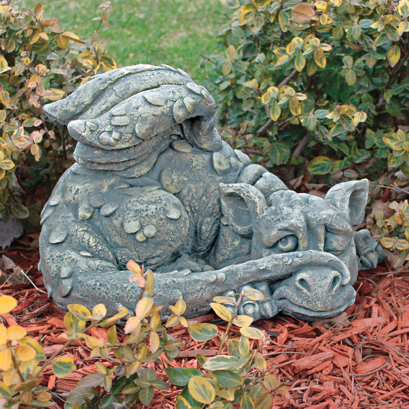 Blushing babel, le statue dragon bash