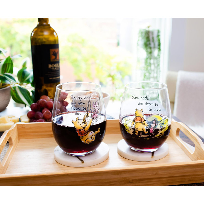 20oz. Stemless Wine Glass Set