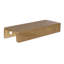 Lot de poignées de tiroir Martin 3 po (7,6 cm) d'entraxe, bord en laiton satiné-108648126-37903640
