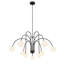 Lustre spoutnik neuf lumières Calay