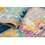 Tapis oriental bleu / beige Larrick-1437974850